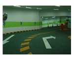 廣州地下停車場(chǎng)出入口交通標(biāo)線